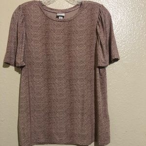 A New Day Women’s Top Snake Print Design Small